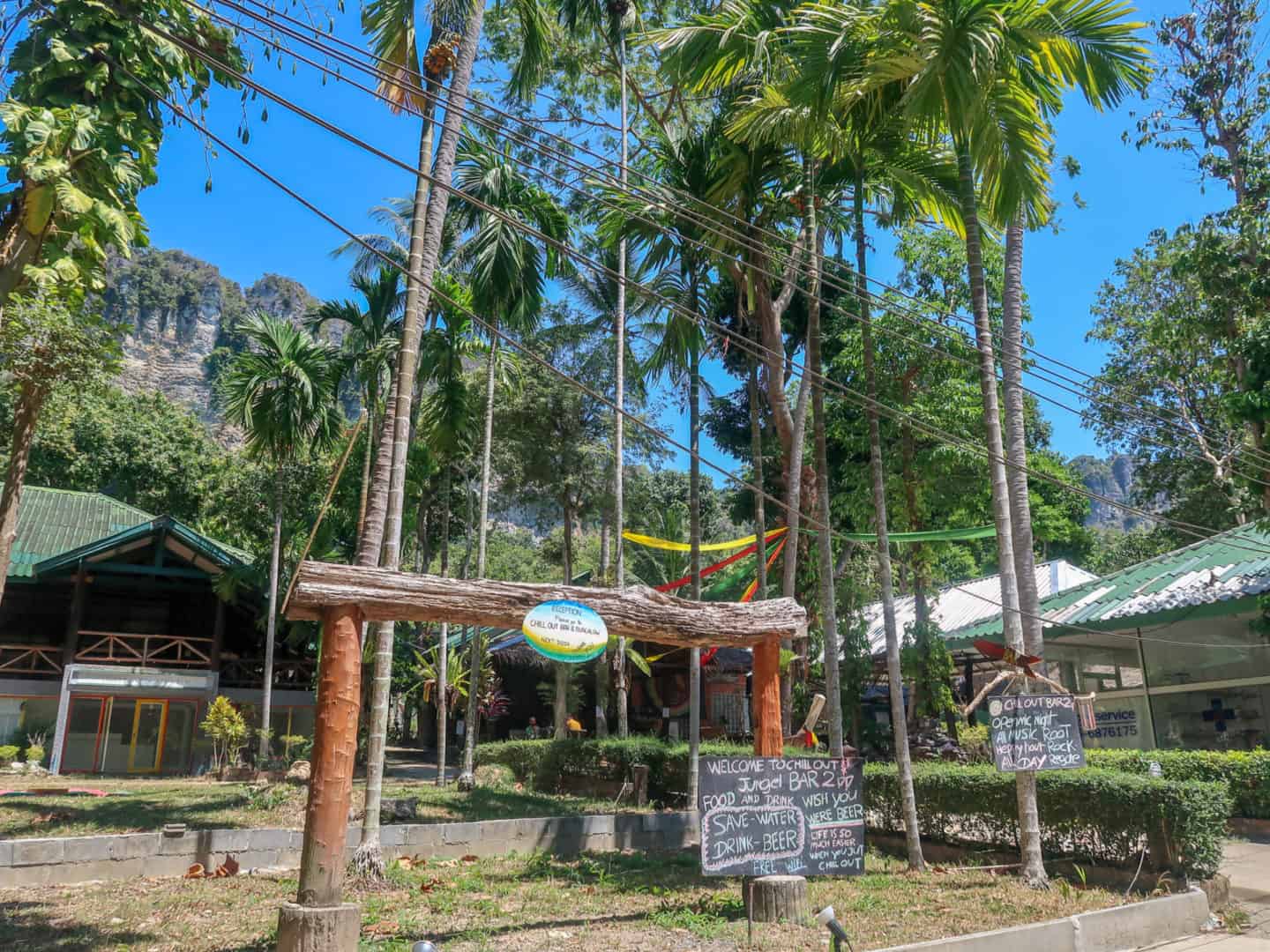 tonsai beach, accommodation 