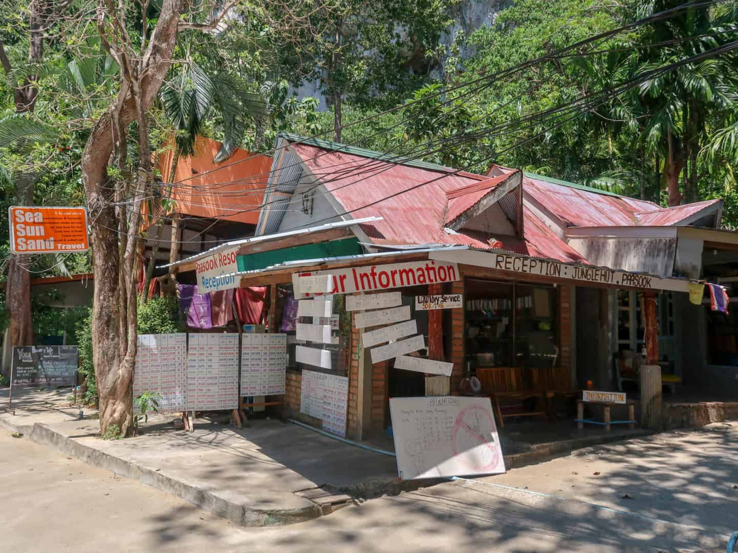 tonsai beach, travel agent