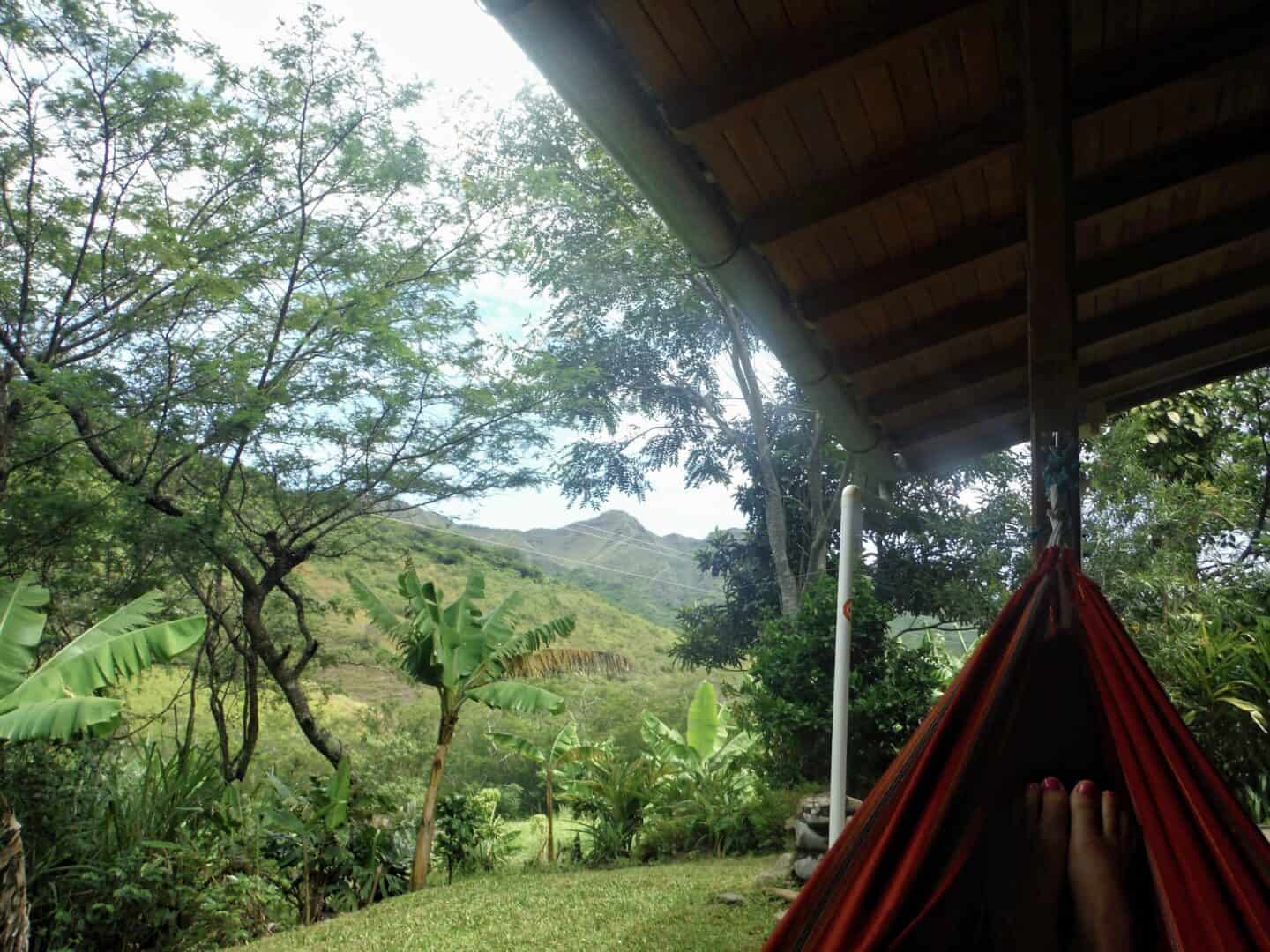 Ecuador Itinerary, Vilcabamba Hosteria Izhcayluma Hammock View