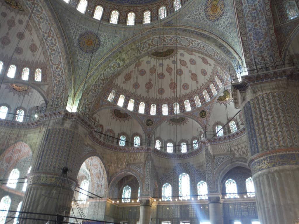 DSCF3836 - 3 day Istanbul itinerary , Inside the Blue Mosque