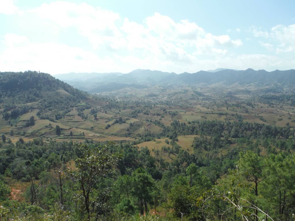 kalaw to inle lake trek