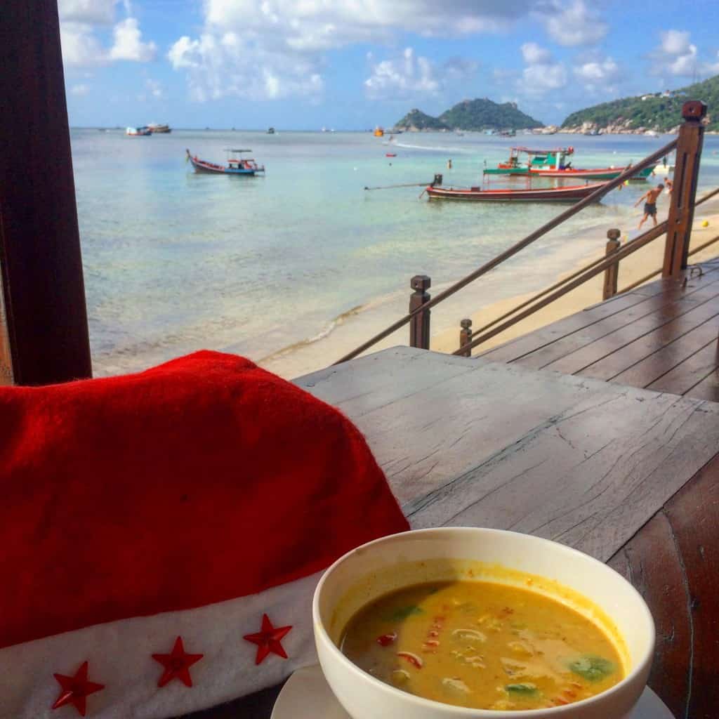 IMG_4779 - vegetarian in South East Asia Red Curry with tofu Koh Tao Thailand