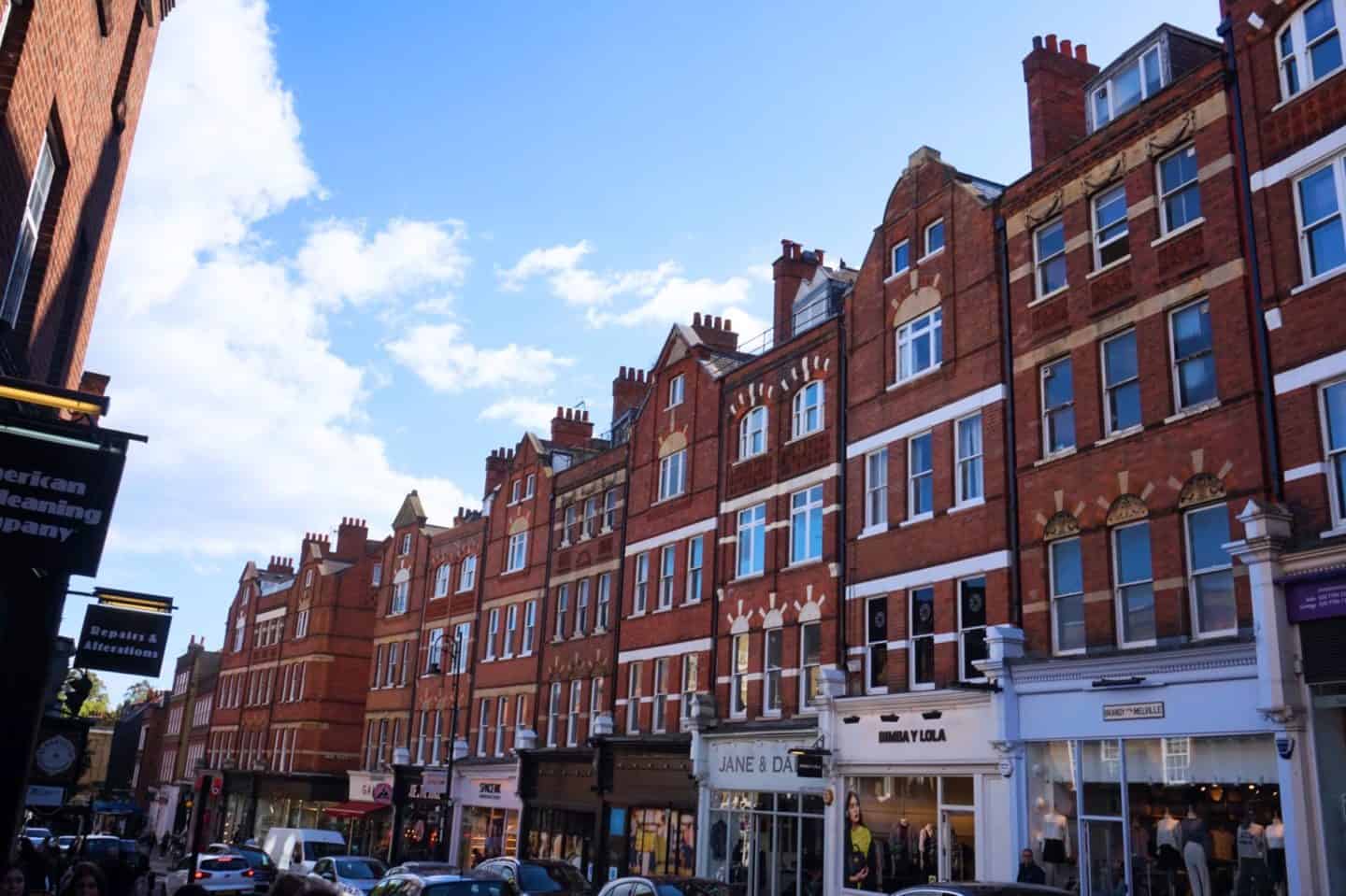 Hampstead High Street - hampstead london day guide