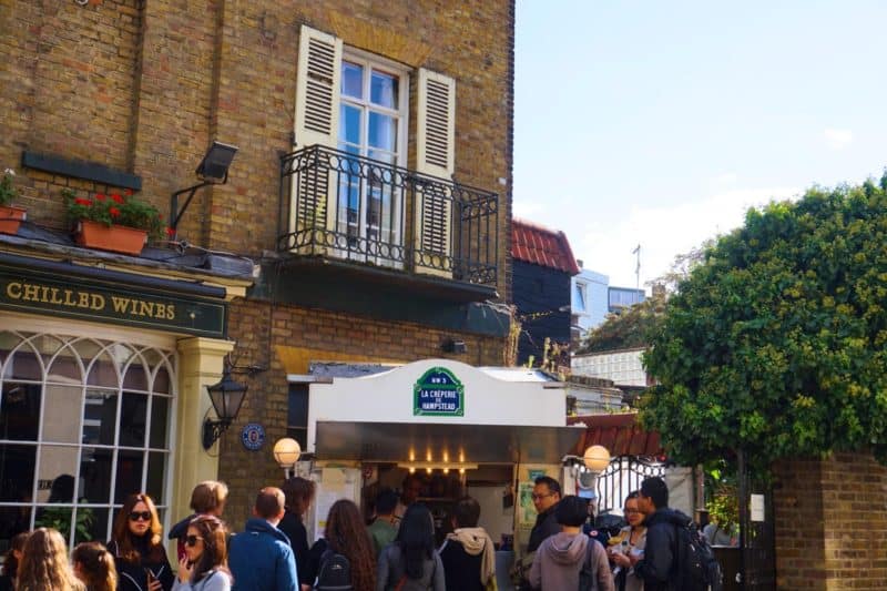 Hampstead Crepe - Things to do in Hampstead London Crepe