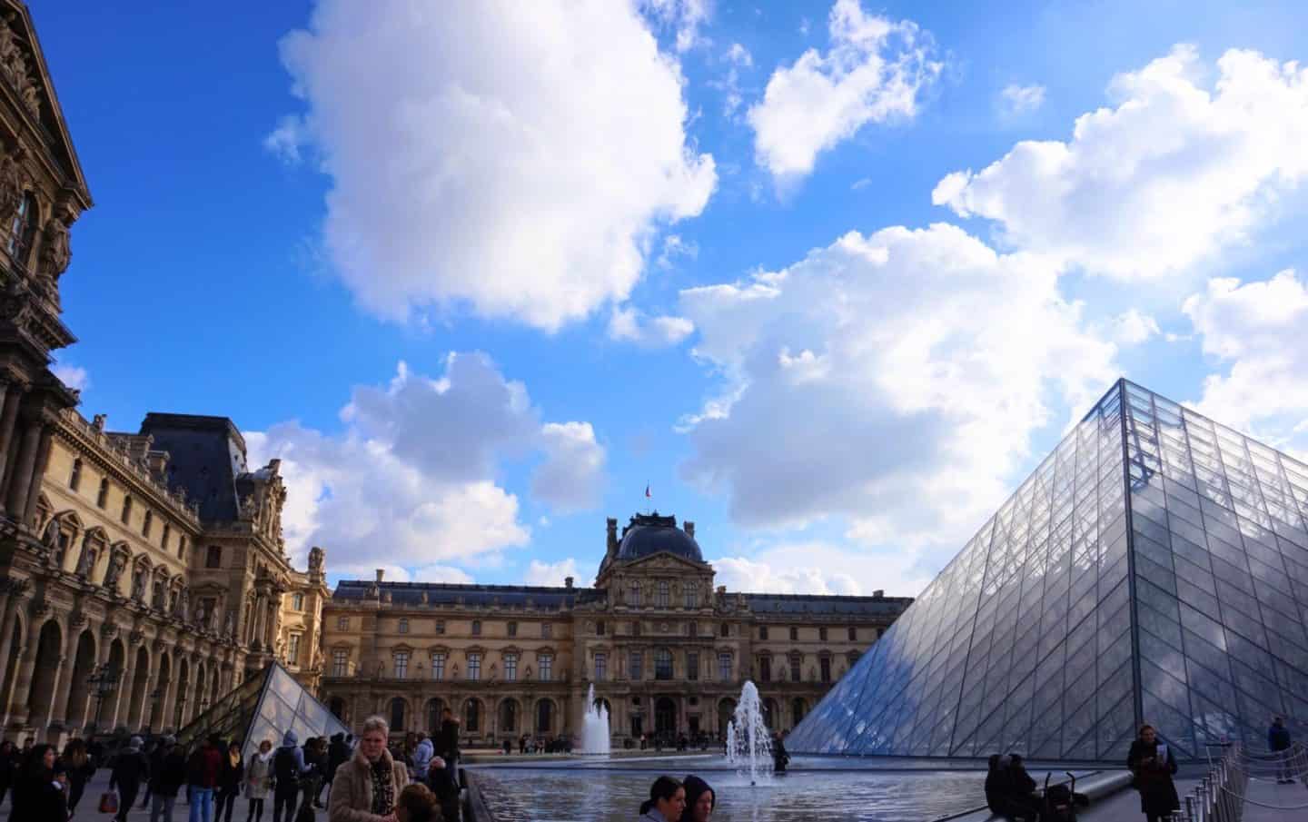 The Lourve - 3 days in Paris budget