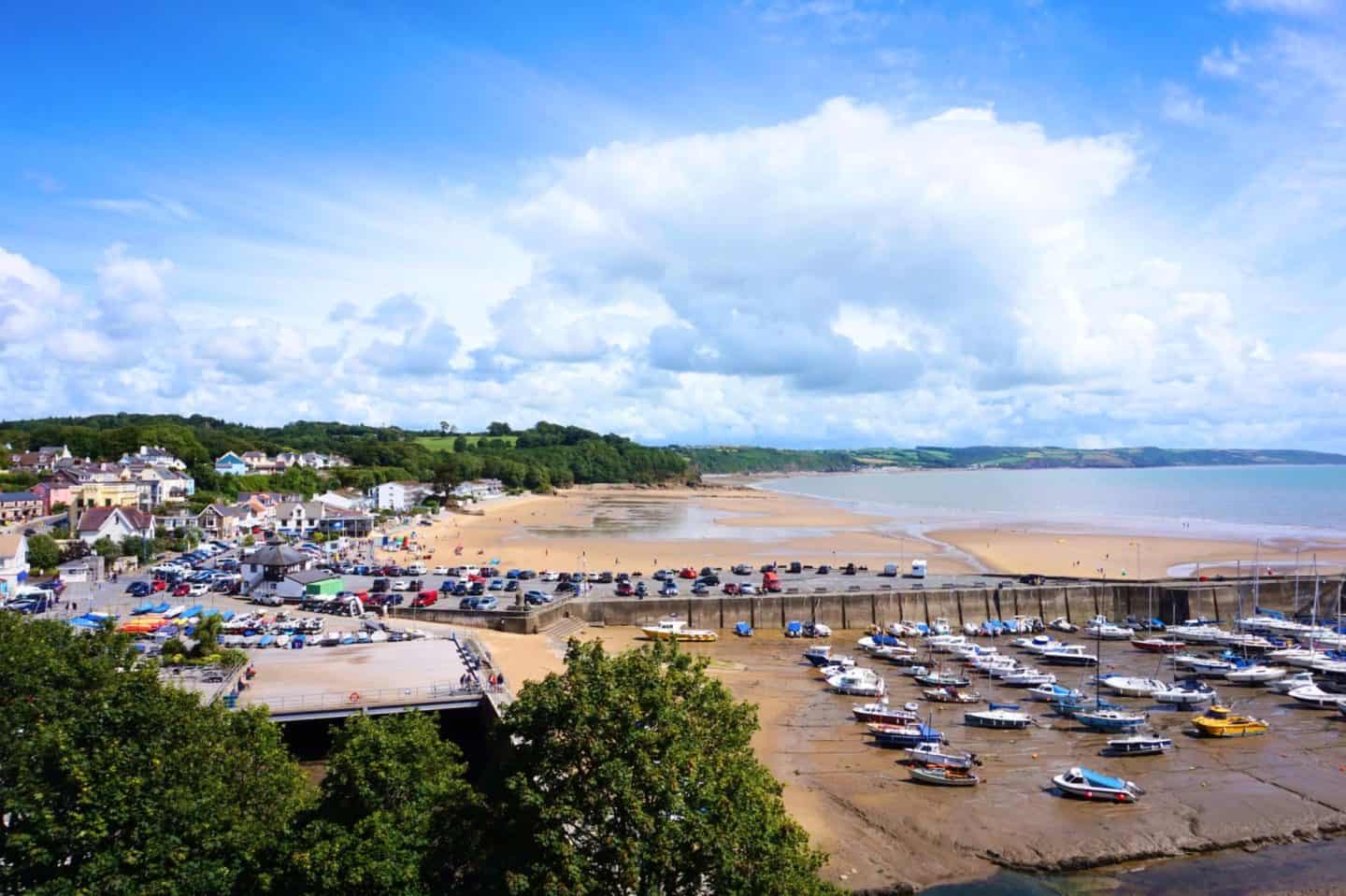 Saundersfoot Harbour View - best beaches in Pembrokeshire