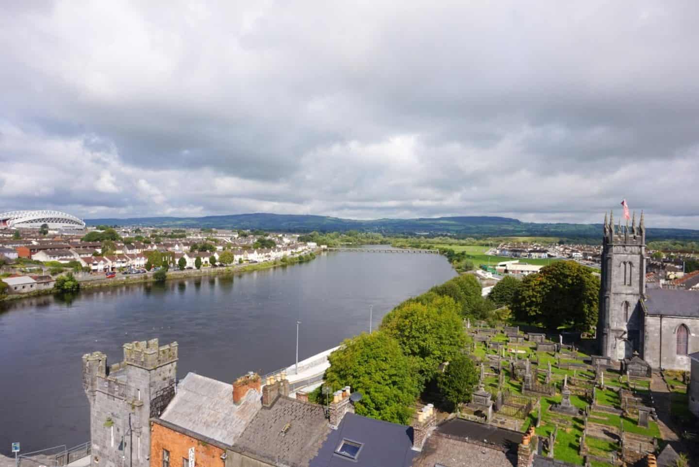 Limerick - limerick view king johns castle west coast of ireland road trip
