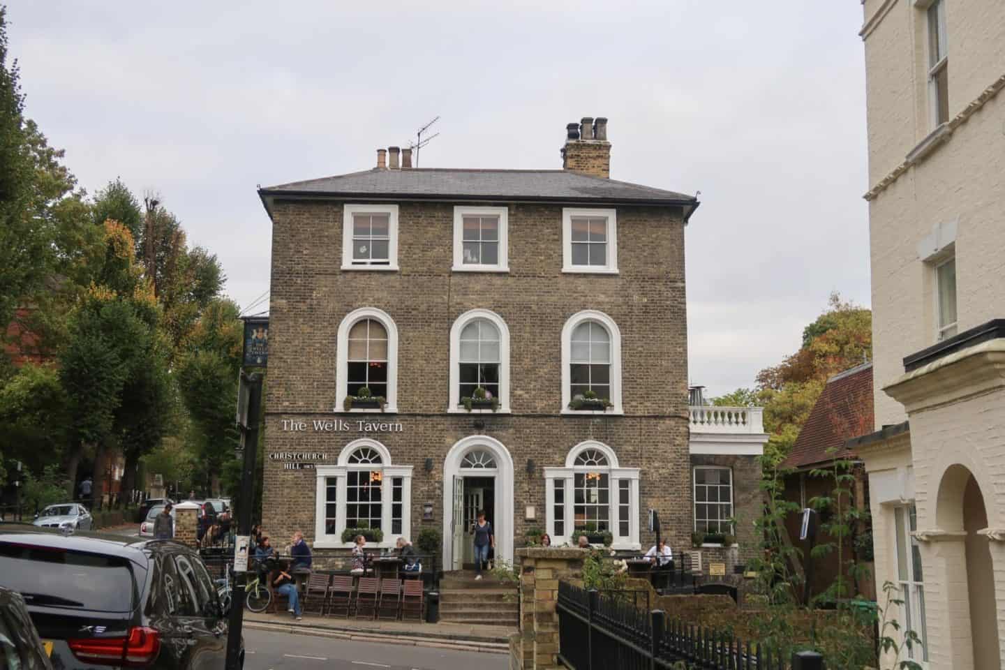 The Wells Tavern Pub Hampstead - hampstead walking guide the wells tavern pub