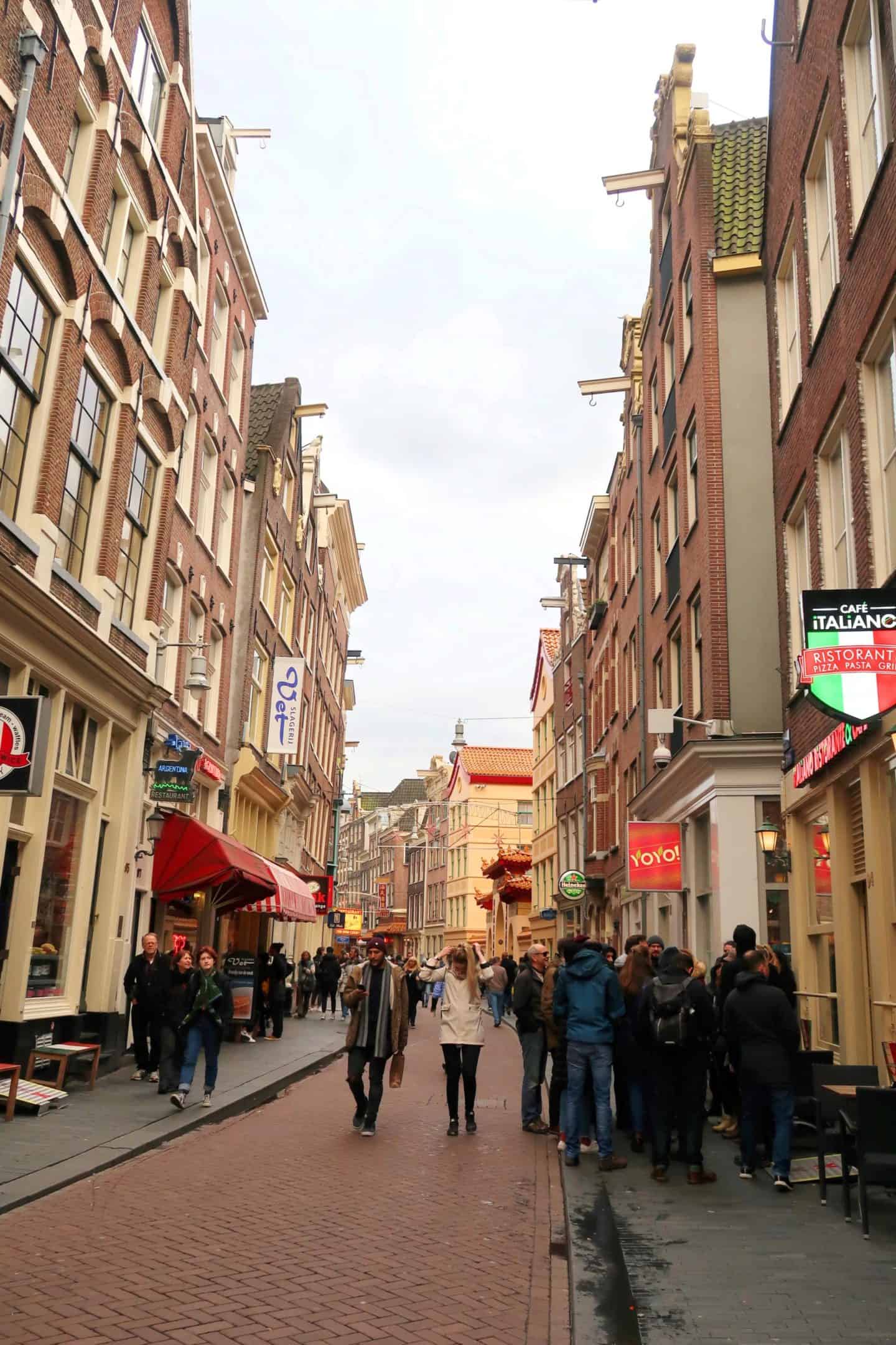 one day in Amsterdam solo, chinatown