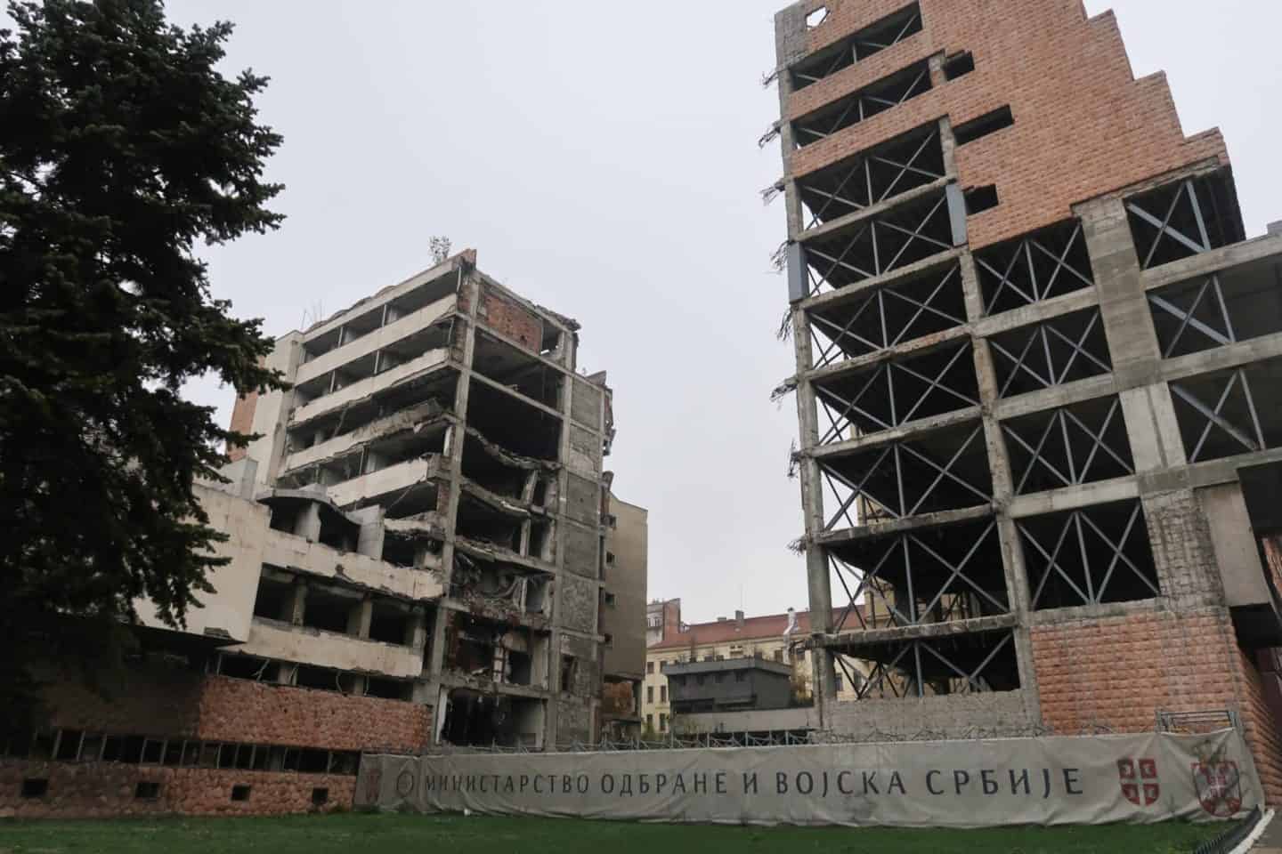 IMG_2649 - things to do in Belgrade, belgrade bombed buildings