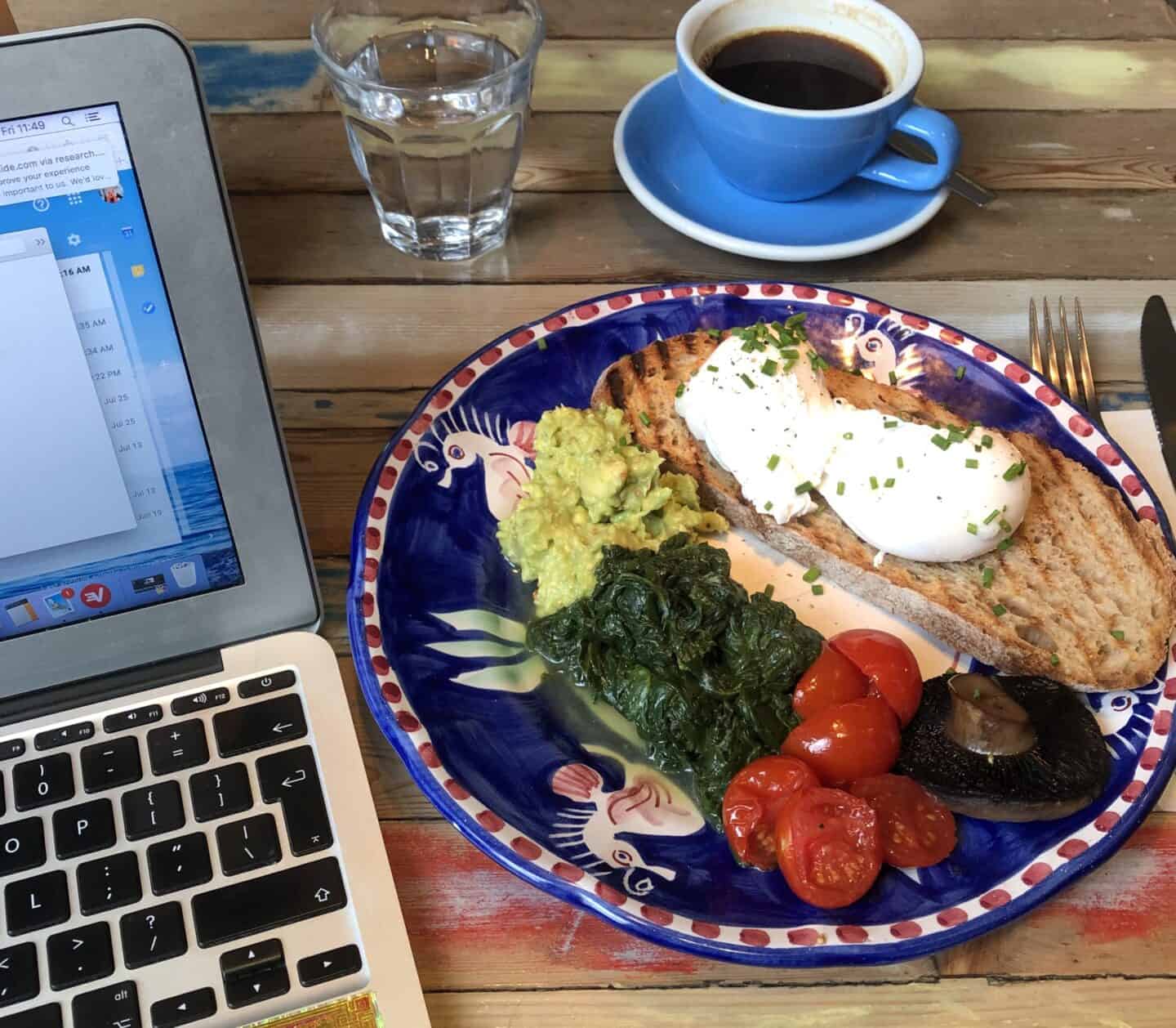Canada Water Cafe Vegetarian Breakfast - Canada Water Cafe Vegetarian Breakfast London