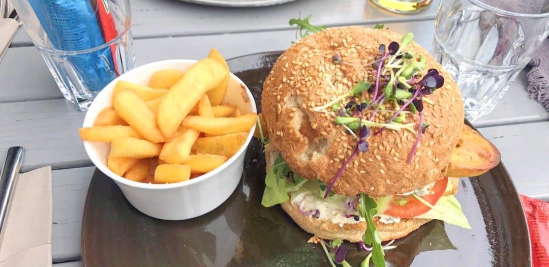 The Wandering Quinn Travel Blog vegan food on ski trip