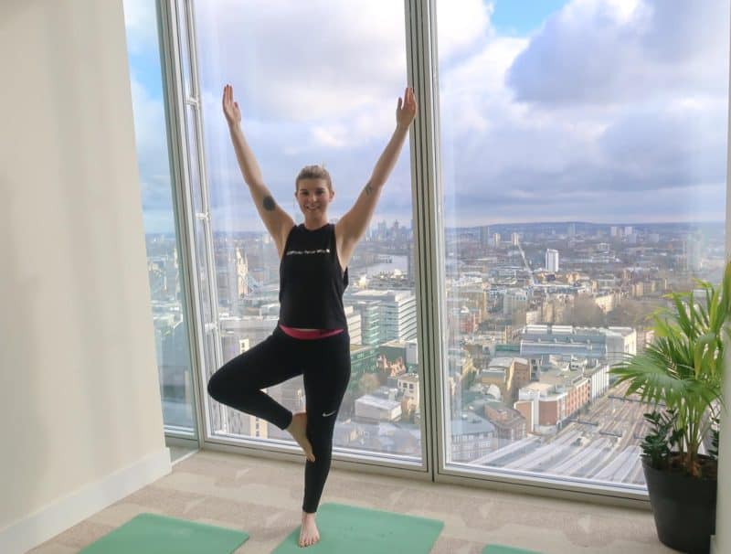 Yoga at The Shard