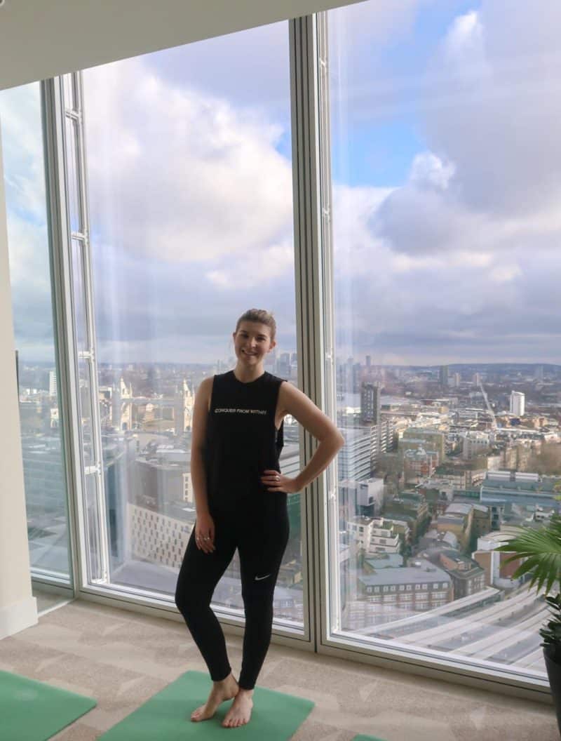 Yoga at The Shard