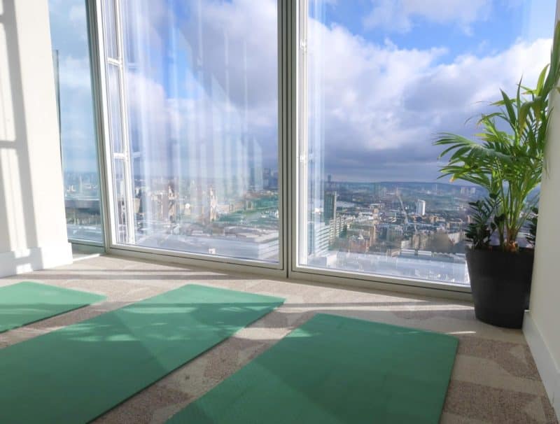 Yoga at The Shard