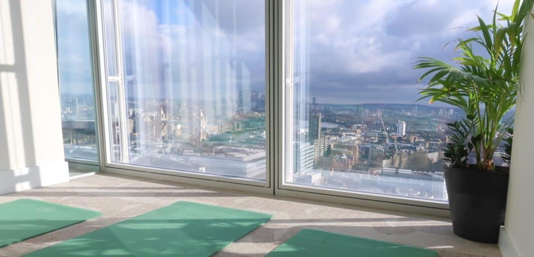 The Wandering Quinn Travel Blog Yoga at The Shard