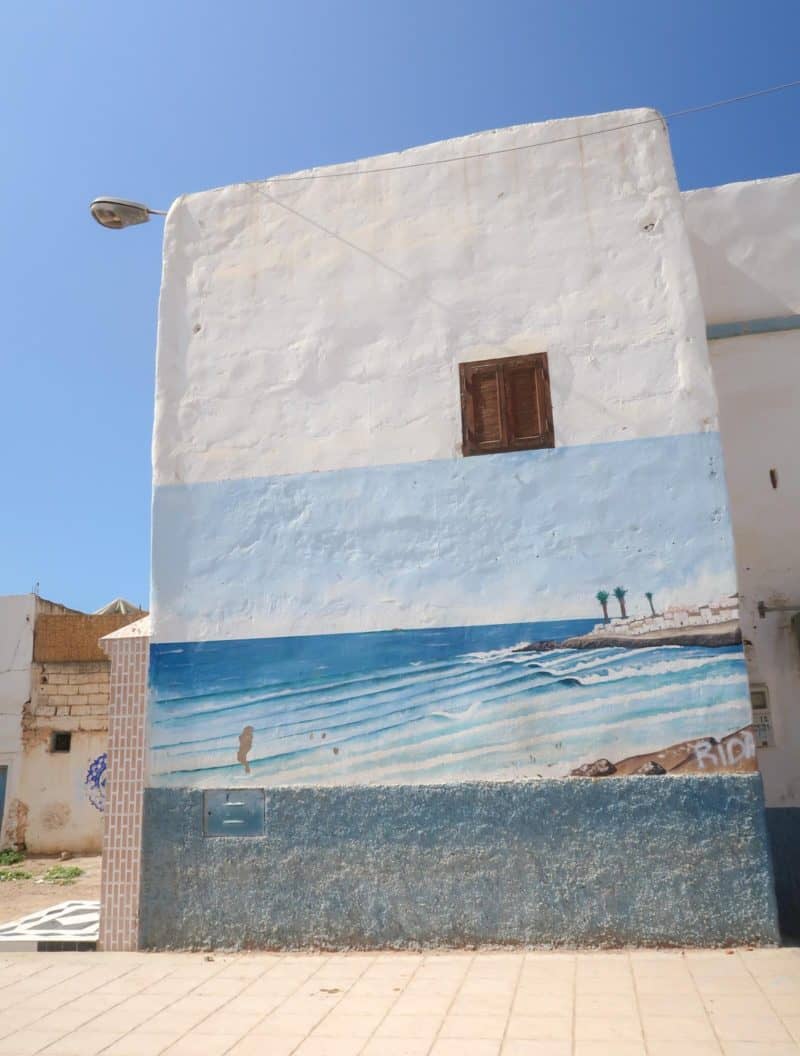 Taghazout street art - Taghazout Morocco Village photo