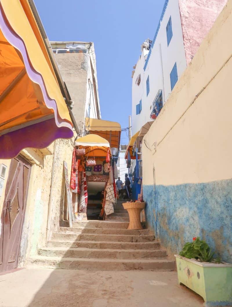 Taghazout streets - Taghazout Travel Guide