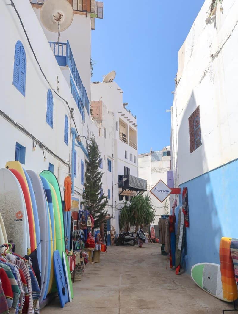 Taghazout streets - Taghazout Morocco Village photo