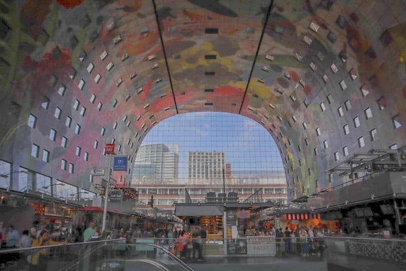 Market Hall Rotterdam - Vegan Cafes Rotterdam, markthal