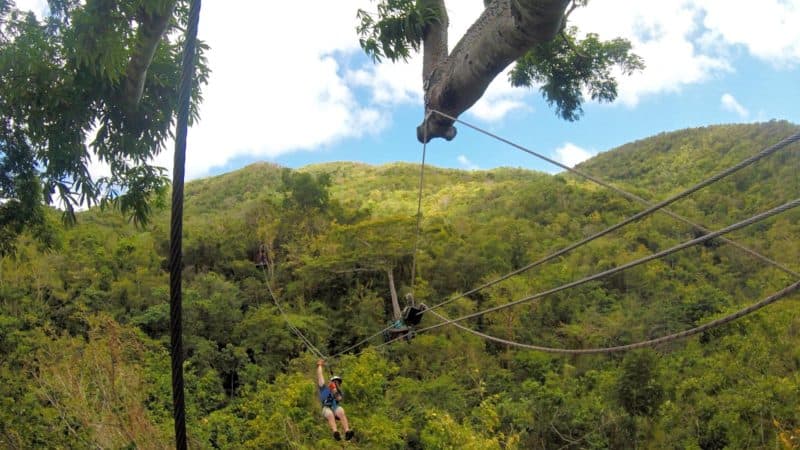 zip lining antigua - Things To Do in Antigua Away From The Resort, zip lining