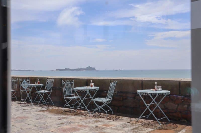 The Lookout Beach Cafe Jersey - things to do in jersey when it rains eat out
