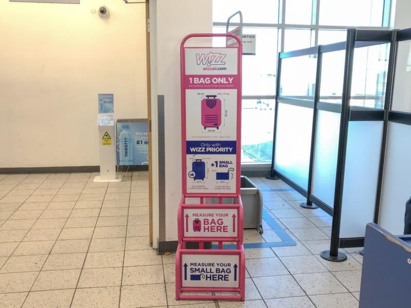 Wizz Air Baggage Rules - Wizz air review