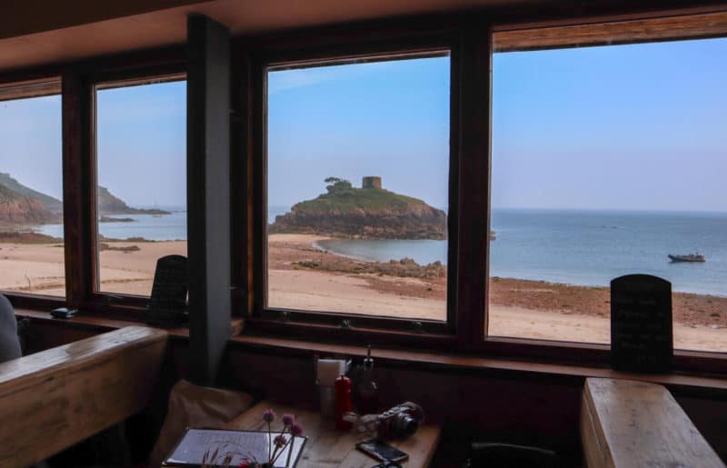 Porteley Bay Cafe - jersey on a budget cafe