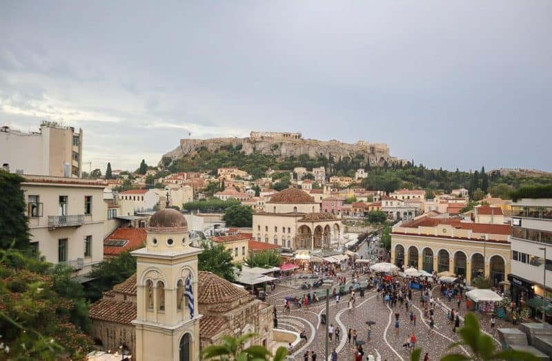 Athens MS Roof Garden View - City Break in Athens