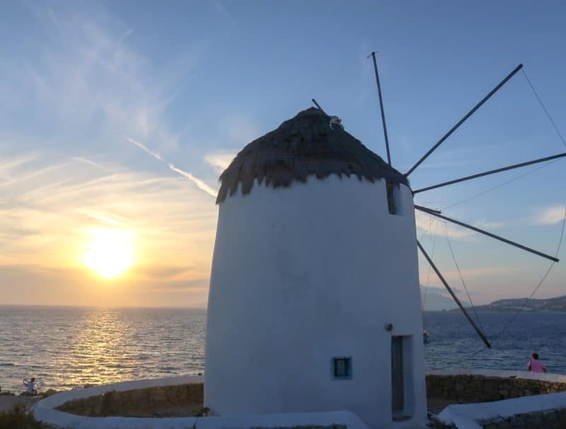 Mykonos Sunset - Travel Talk Tours Greece Tour Review