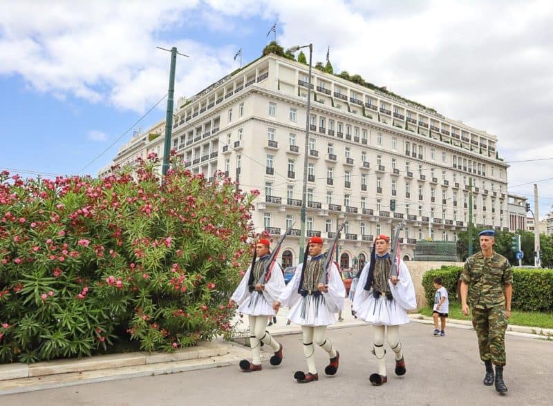 Athens Changing of the Guard - City Break in Athens