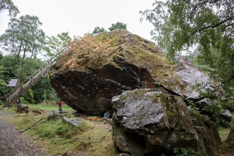 Bowder Stone - Rabbie's Tours Lake District Review