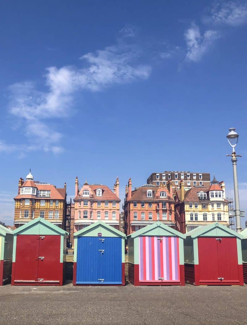 Hove Beach Huts - Brighton Day Trip from London, hove beach huts