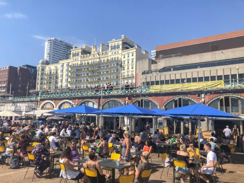 Brighton beach - Brighton Day Trip from London, brighton beach cafes