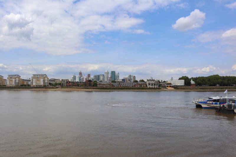 Greenwich River Thames - Greenwich London things to do River thames