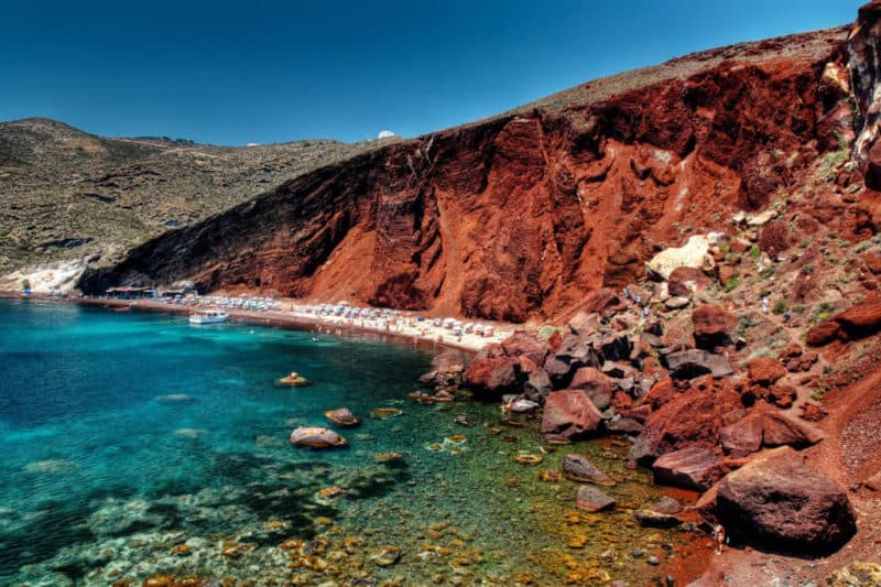 Red-Beach-Santorini - Quad Bike Hire Santorini, red beach
