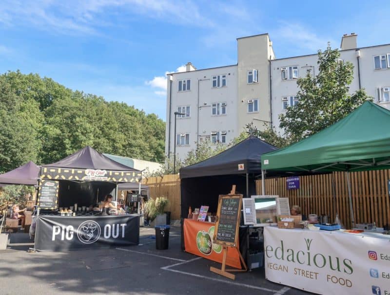 Hackney Vegan Market - New Street Food Markets in London, Hackney Downs Vegan Market
