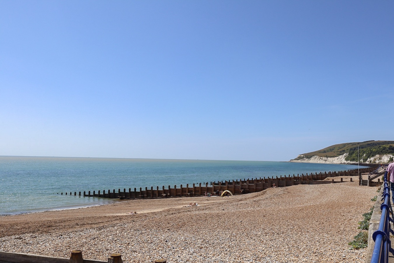Seven Sisters Cliffs from London, eastbourne beach - Seven Sisters Cliffs from London, eastbourne beach