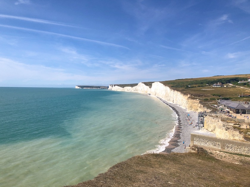 Seven Sisters Cliffs from London, Birling Gap White Cliffs View - Seven Sisters Cliffs from London, Birling Gap White Cliffs View