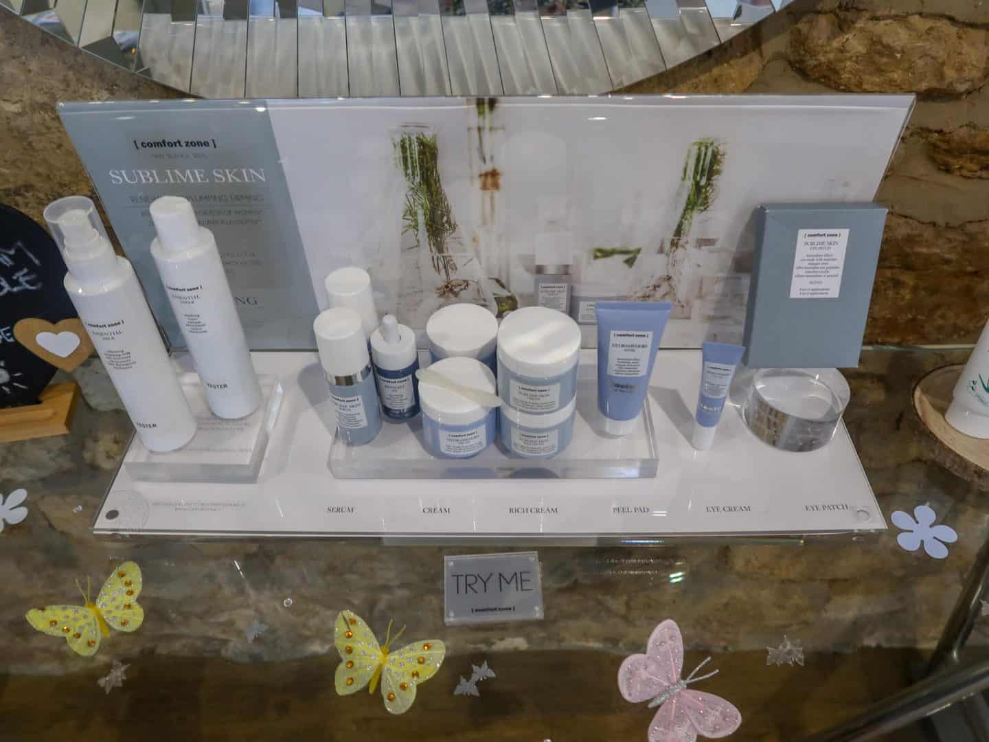 Fawsley Hall Hotel & Spa Spa Day Comfort Zone Products - Fawsley Hall Afternoon Tea and Spa Day, Comfort Zone Treatments