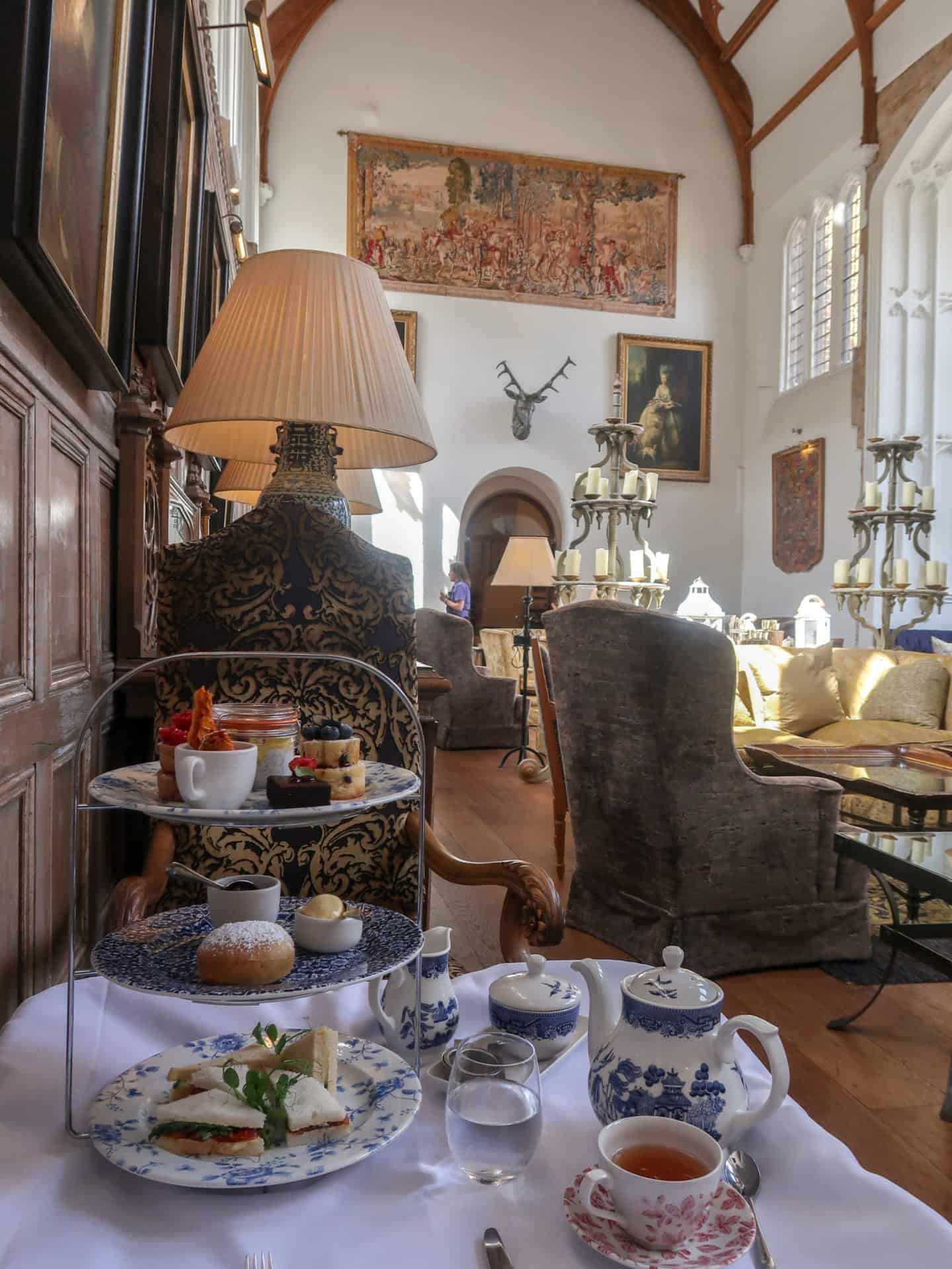 Fawsley Hall Hotel & Spa Spa Day Vegan Afternoon Tea - Fawsley Hall Afternoon Tea and Spa Day, Afternoon Tea