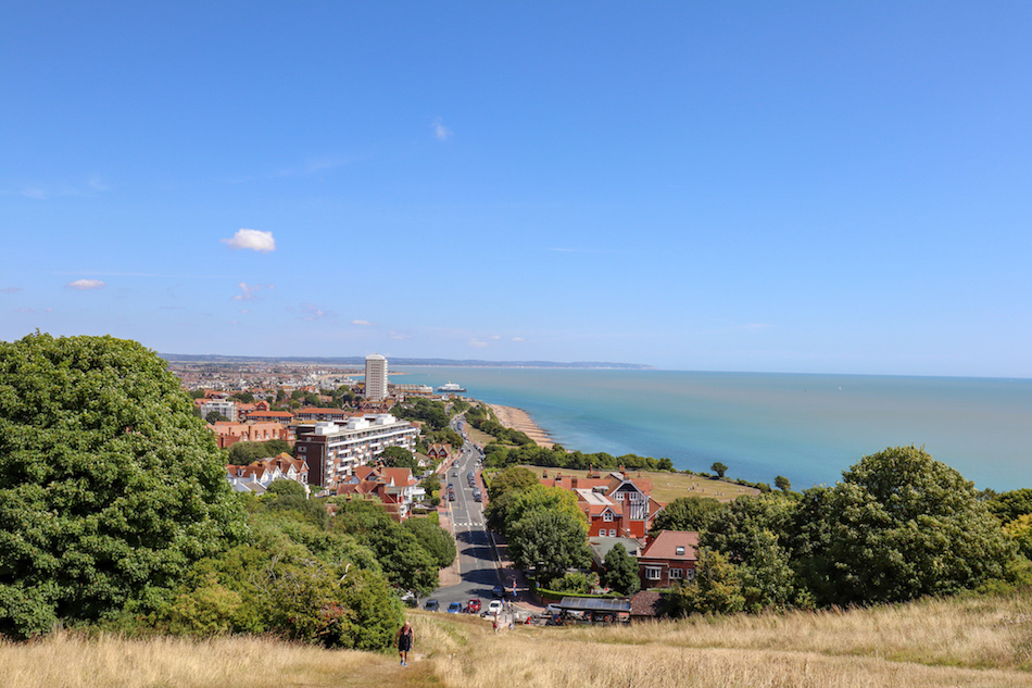 Seven Sisters Cliffs from London, Eastbourne view - Seven Sisters Cliffs from London, Eastbourne view