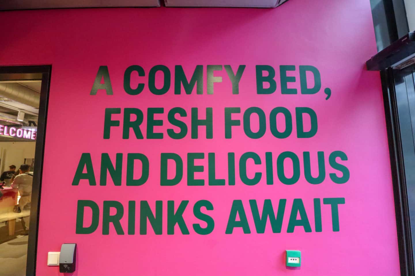 Stayokay Vondelpark Hostel reception - tips for staying in a hostel