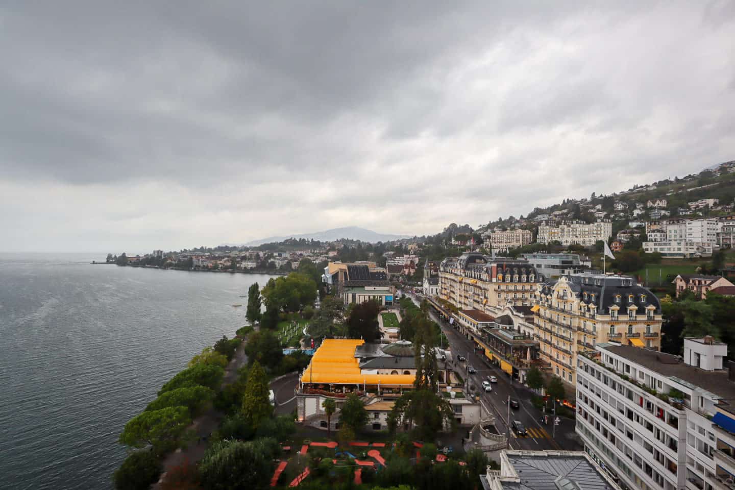 Eurotel Montreux Hotel - Montreux to Lausanne, Lausanne to Montreux, Eurotel Hotel view