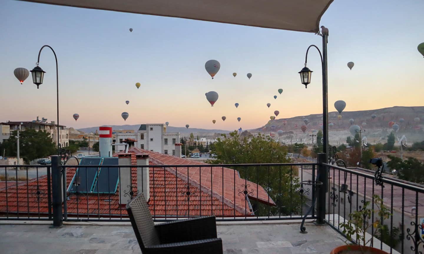 Cappadocia View Hotel Terrace - The Wandering Quinn Travel Blog