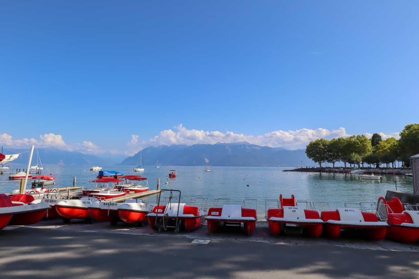 Lausanne Lake Geneva - MMontreux to Lausanne, Lausanne to Montreux, lake geneva