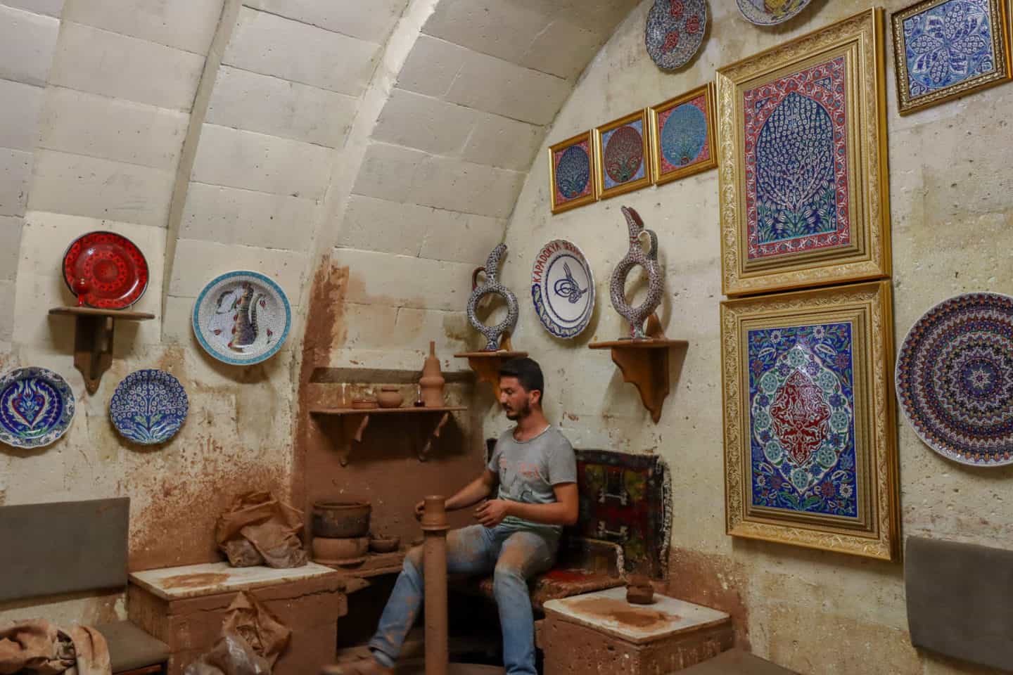 Pottery Class Cappadocia - The Wandering Quinn Travel Blog