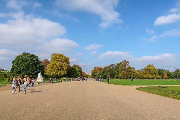 Hyde Park in Autumn - Autumn Walks in London, Hyde Park in Autumn