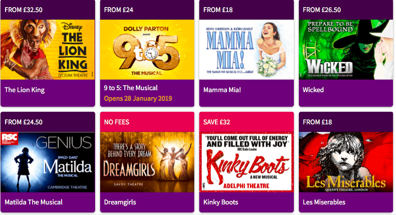 London Theatre Shows - Things To Do in London Without Alcohol