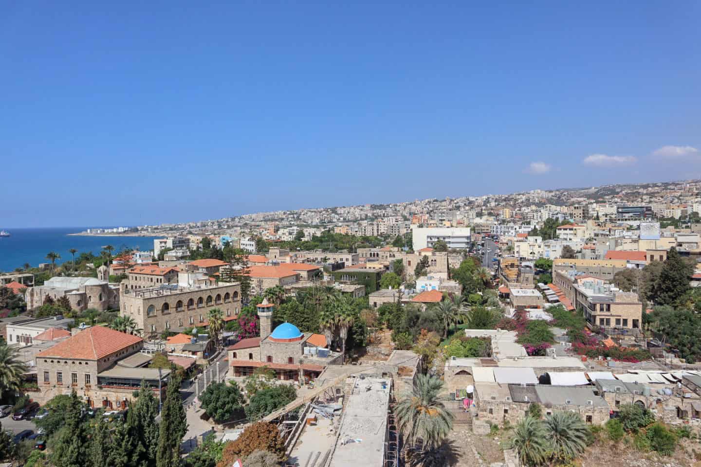 Byblos Castle View - day trip to Byblos, byblos castle